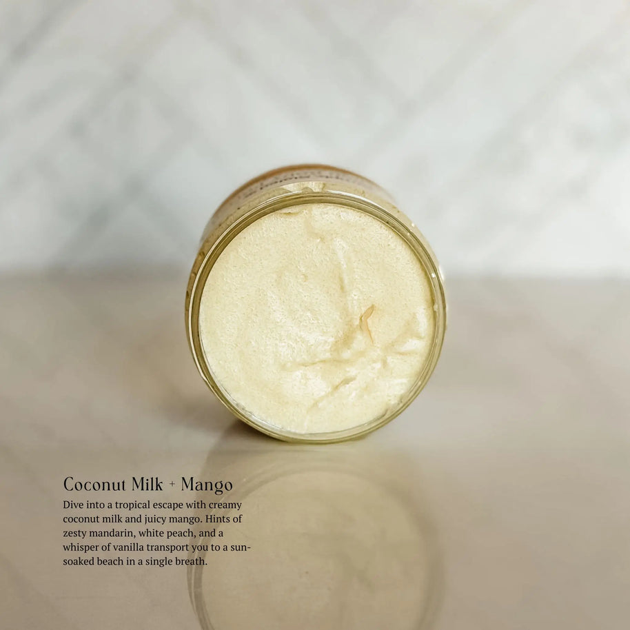 Coconut Milk + Mango Foaming Body Polish