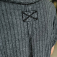 Sunday's Bestie Mineral Wash Top in Ash Black