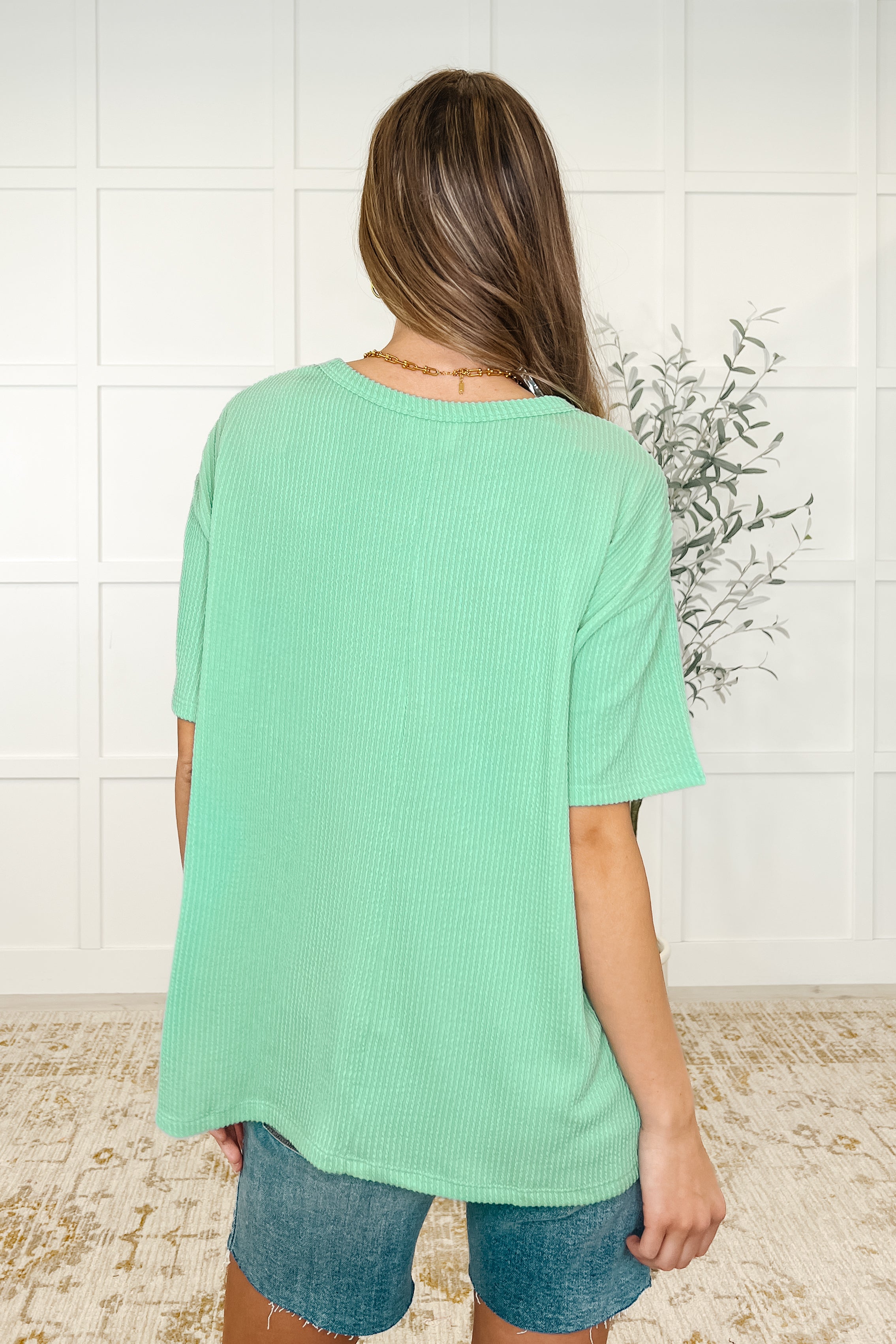 The Go-To Tee in Spearmint
