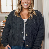 The Essential Cable Knit Cardigan