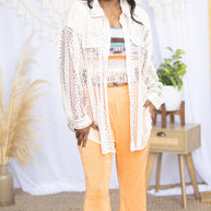 Total Breeze - Crochet Jacket