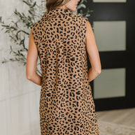 Totally Speechless Leopard Print Dress