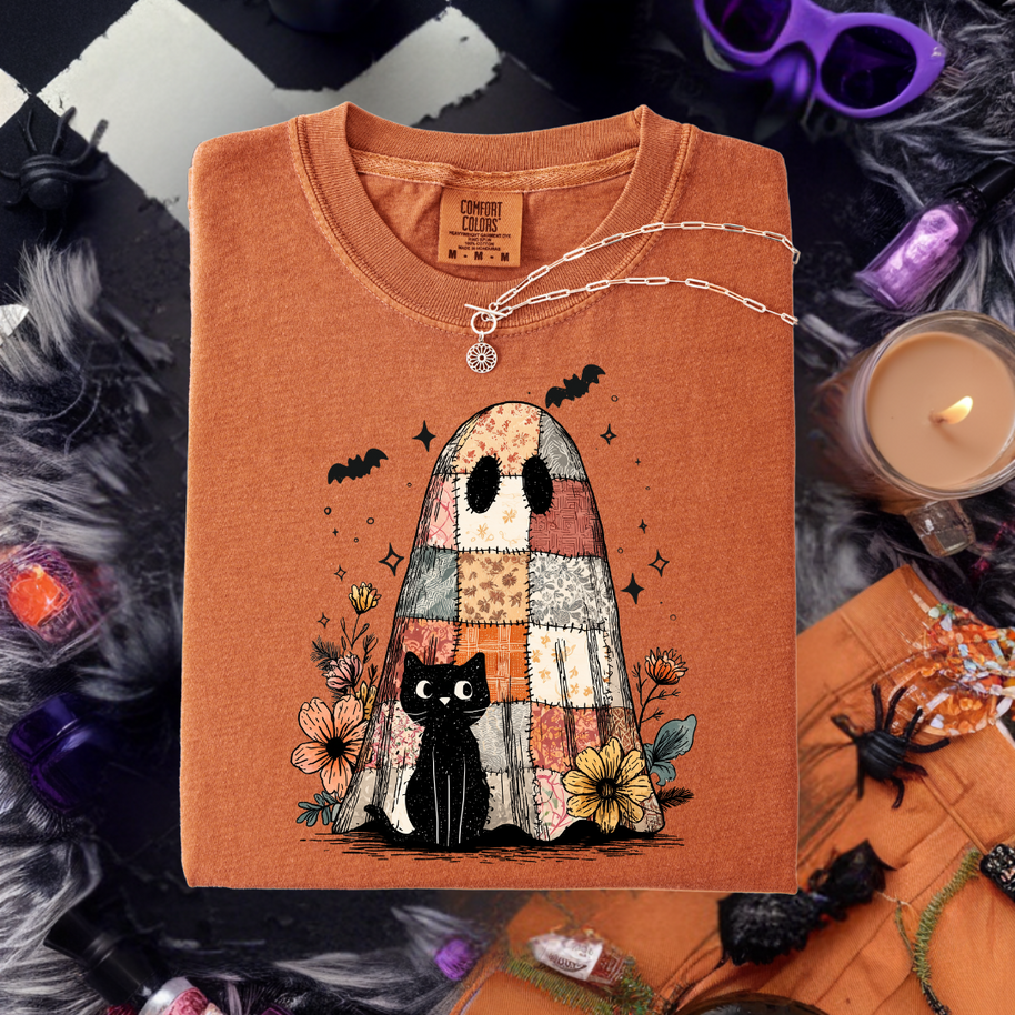 Patchwork Ghost Graphic Tee