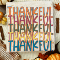 Colorful Thankful Thankful  Graphic Tee