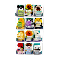 Emotional Support Crochet Plush Pals TOP SELLER - 12/Display