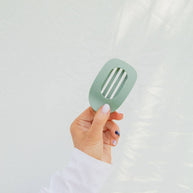 Circle Cutout Flat Claw Clip