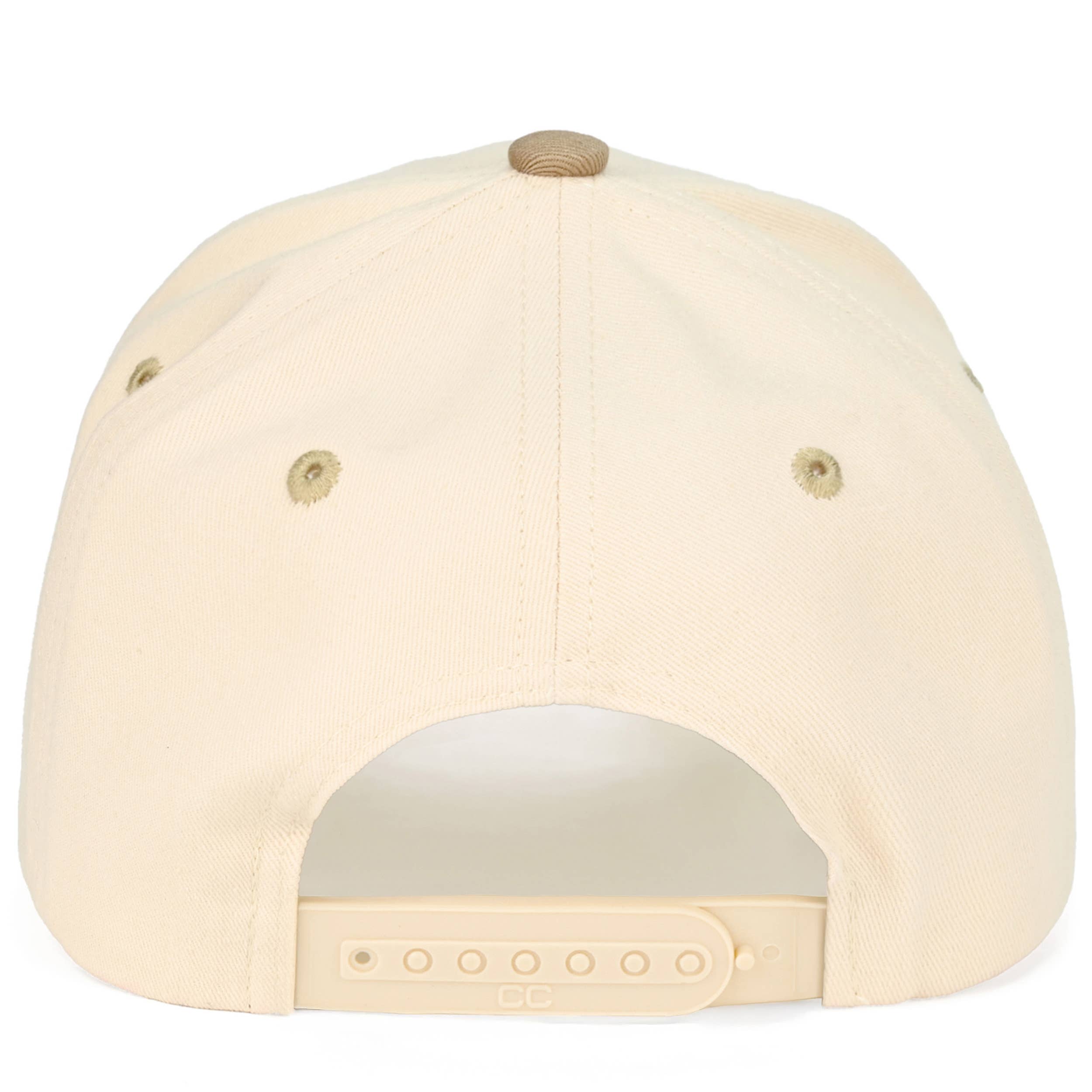 C.C GIRL DAD Letter Embroidered on Two Tone Trucker Hat