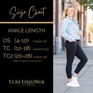 Ready to Ship | The Riley - 7/8 Ankle Length NAVY Leggings with Pockets*
