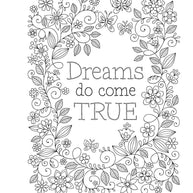 Color Cute Coloring Book - Take Along Adult Coloring Designs