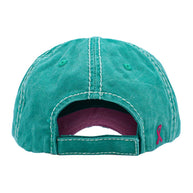 This Is My Fight Hat Message Pink Ribbon Accented Vintage Baseball Cap