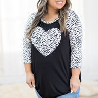 Spots of Love Raglan