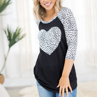 Spots of Love Raglan