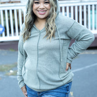 Brush Your Cares Away Hoodie - Army Green