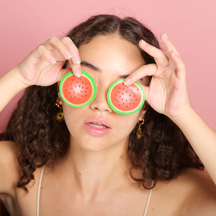 Watermelon hydro-Soothing Spa, Cooling Eye Pads - 12 Pairs