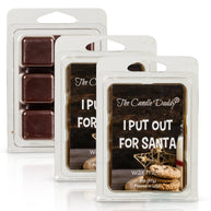 I Put Out For Santa - Funny Chocolate Chip Cooke Scented