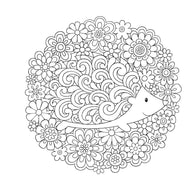 Color Cute Coloring Book - Take Along Adult Coloring Designs