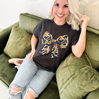 Camo Bow Graphic Tee