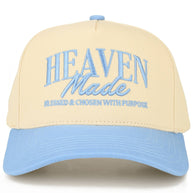 C.C HEAVEN MADE Letter Embroidered Trucker Hat