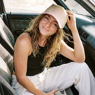 C.C PASSENGER PRINCESS Letter on Two Tone Trucker Hat