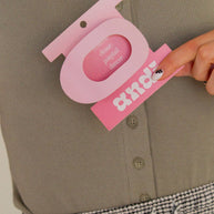 Circle Cutout Flat Claw Clip