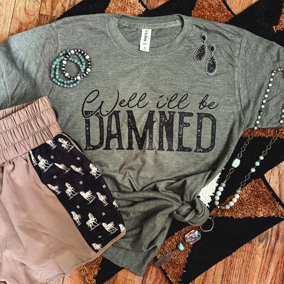 FestiviTees Women - Apparel - Shirts - T-Shirts Well I'll Be Damned Soft Graphic Tee