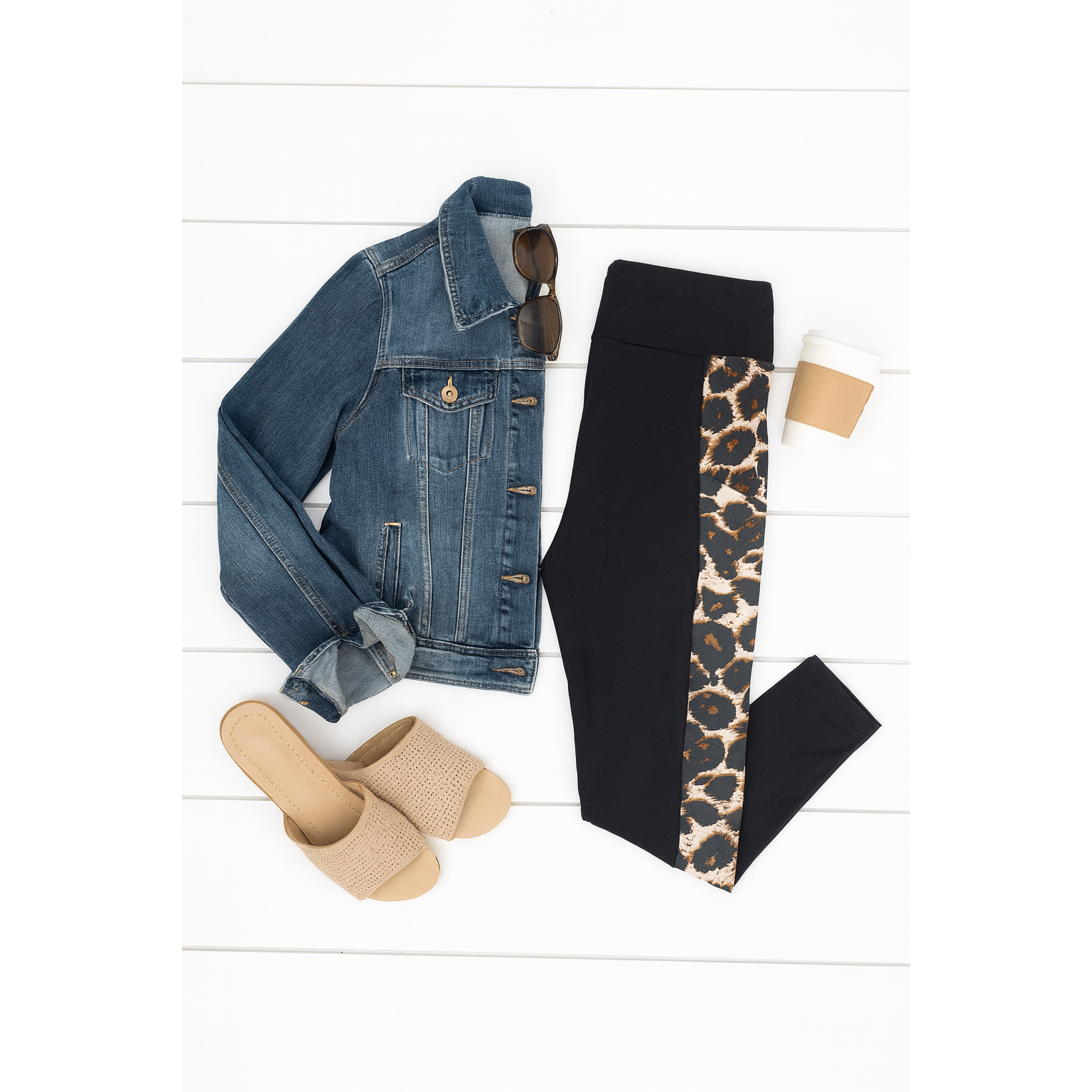 PreOrder | The Lexi - Leopard 2.0 Panel Leggings