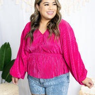 Raise Your Glass - Dolman Blouse