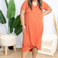 Tied To You - Midi Dress