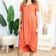 Tied To You - Midi Dress