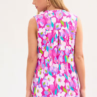 Dear Scarlett Lizzy Tank Top in Magenta