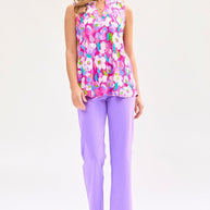 Dear Scarlett Lizzy Tank Top in Magenta