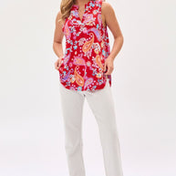 Dear Scarlett Lizzy Tank Top in Red