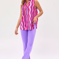 Dear Scarlett Lizzy Tank Top in Multi Pink