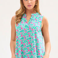 Dear Scarlett Lizzy Tank Top in Mint