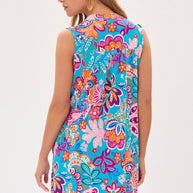 Dear Scarlett Lizzy Tank Dress in Blue