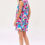 Dear Scarlett Lizzy Tank Dress in RoyalMulti