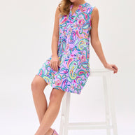 Dear Scarlett Lizzy Tank Dress in Lavender