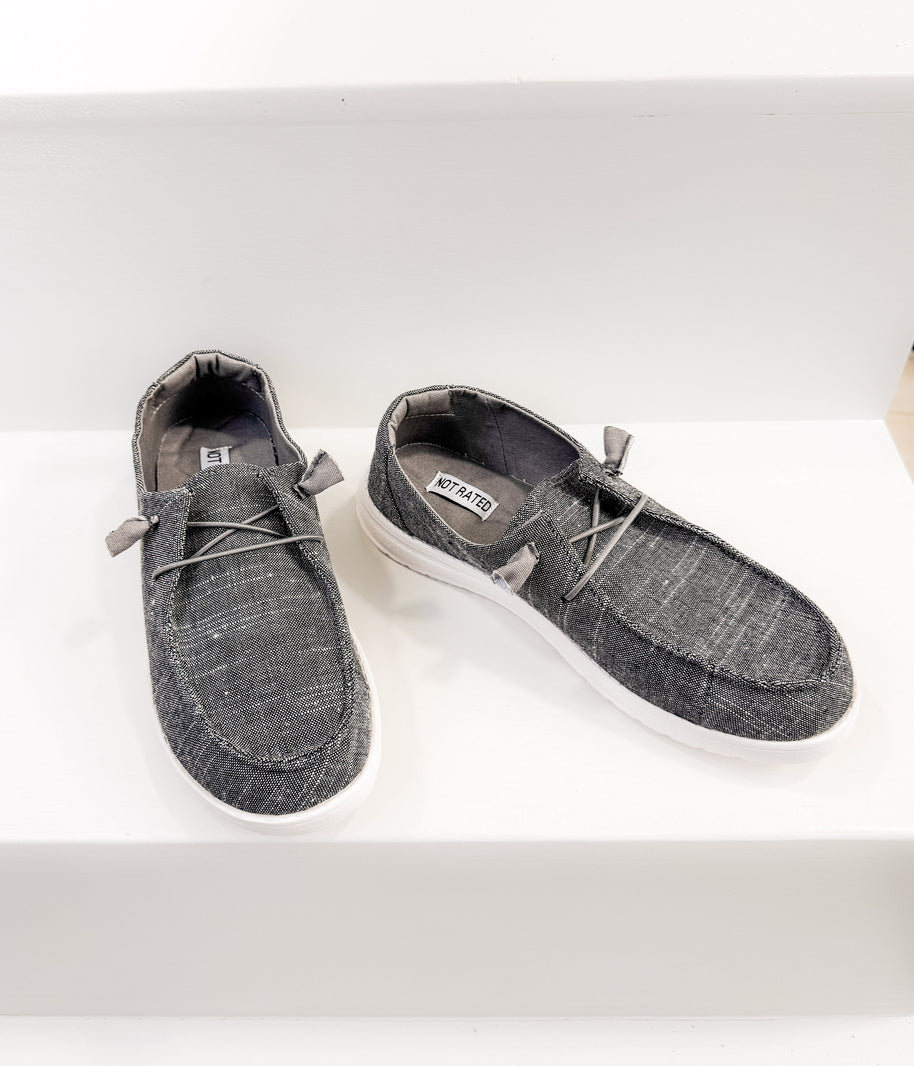 Maco Sneaker in Charcoal
