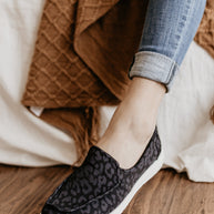 Maya Sneakers in Black Leopard