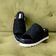 Ophelia Wedges in Black