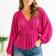 Raise Your Glass - Dolman Blouse