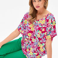 Dear Scarlett Floral Sadie Top