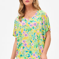 Dear Scarlett Floral Sadie Top