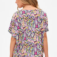 Dear Scarlett Paisley Sadie Top