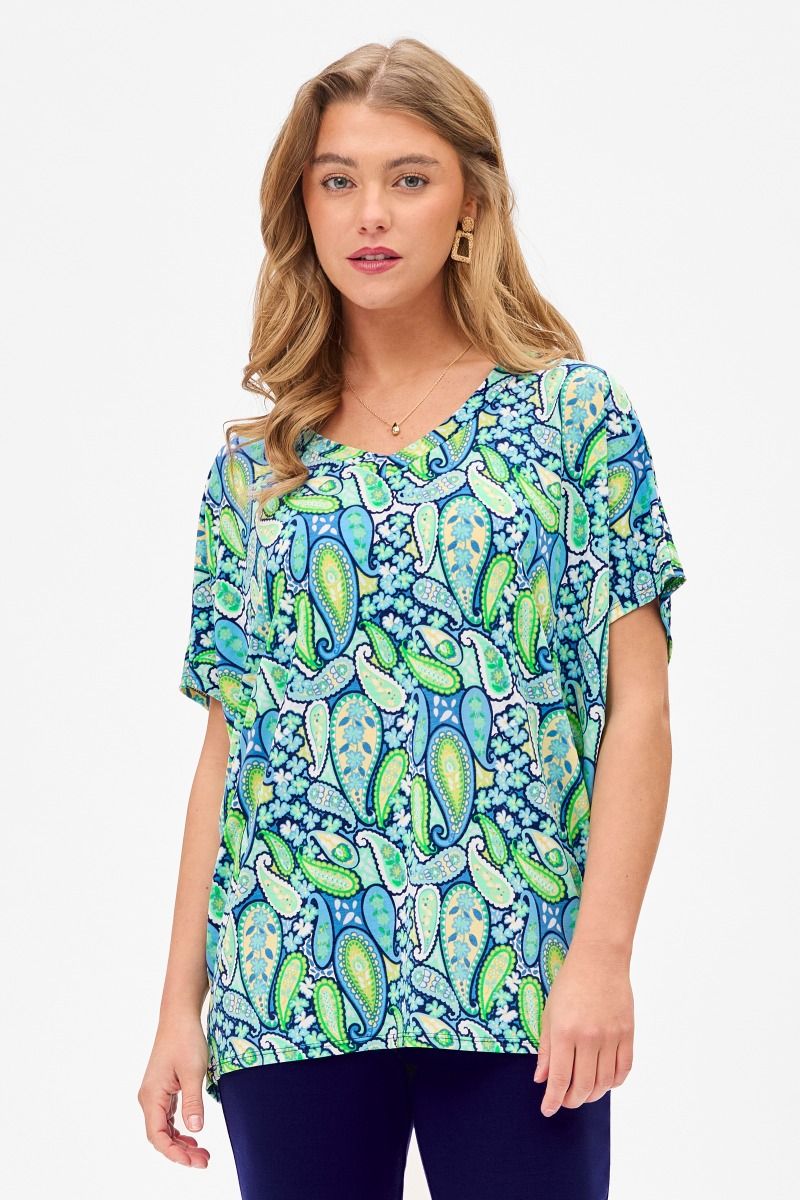 Dear Scarlett Paisley Sadie Top