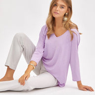 Dear Scarlett Signature Classic V-Neck Top