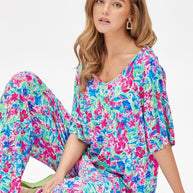 Dear Scarlett Cabana Set in Violet