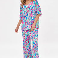 Dear Scarlett Cabana Set in Violet