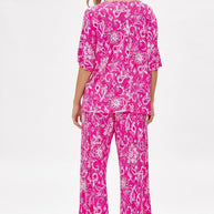 Dear Scarlett Cabana Set in Hot Pink