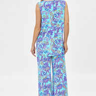 Dear Scarlett Sunkissed Set in Purple/Aqua